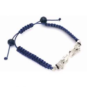 Armband | puli blauw