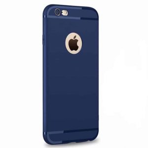 iPhone hoesje | Blauw silicone